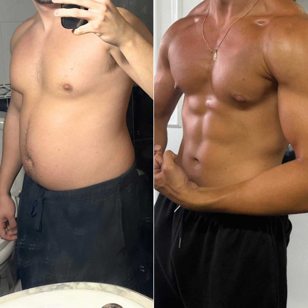 Hugo - Antes e Depois Online Coaching